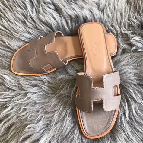 hermes oran sandals taupe|hermes oran sandals celebrities.